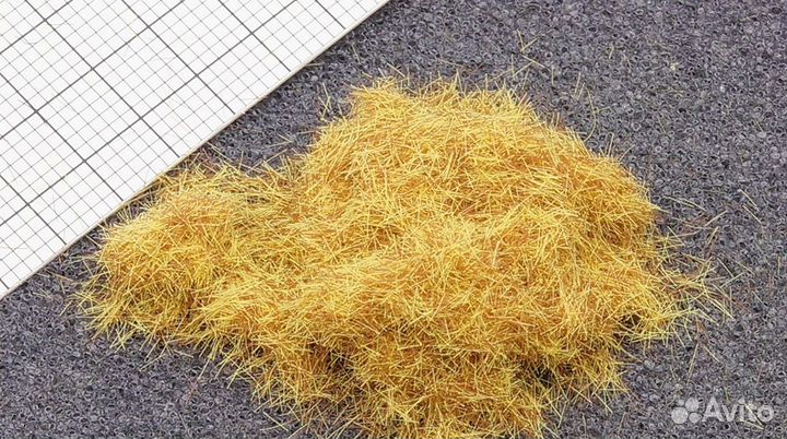 3005 Трава осенняя, статичная / 2мм