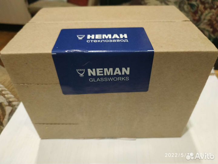 Рюмки гранëнные лафитники 12 шт. новые