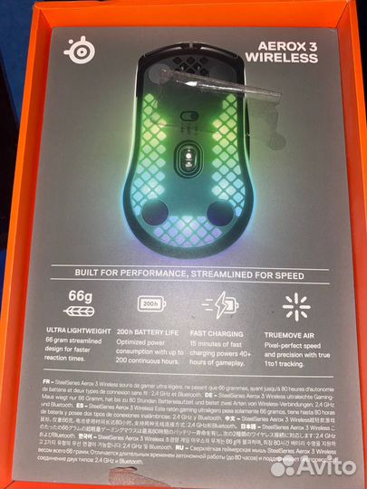 Игровая мышь SteelSeries Aerox 3 Wireless