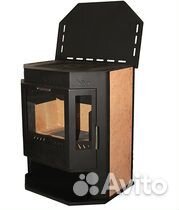 Бранденбург Призма с чугунной плитой печь-камин