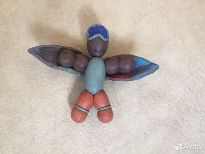 Фигурки из игр и кино (пластилин)