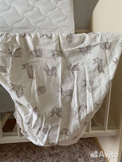 Бронь Простыни на резинке и наматрасник 120х60