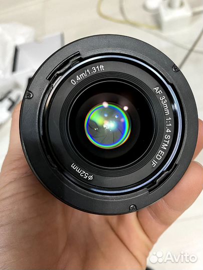 Объектив для Sony E mount Viltrox AF 33mm f 1.4