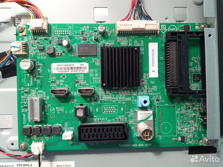 Телевизор philips 40PFT4101/60 по запчастям