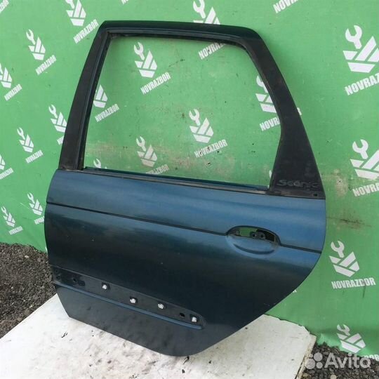 Дверь задняя левая Рено Сценик