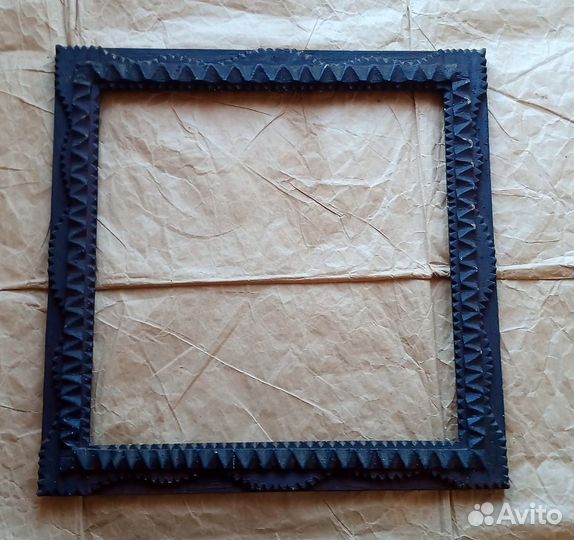 Рамка старинная багет для фото или картины 3 штуки