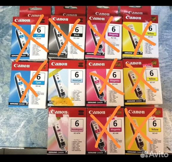 Картридж Canon, HP, Epson