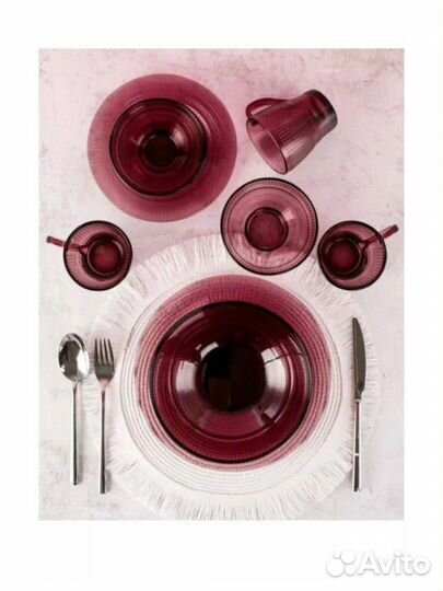 Набор посуды luminarc новый 30 предметов