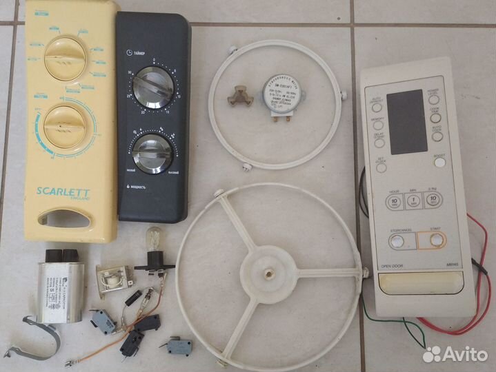 Запчасти для свч