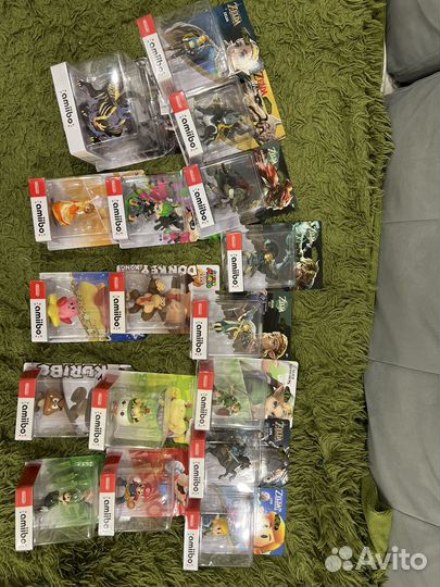 Amiibo zelda,mario splatoon nintendo