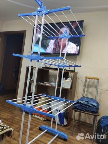 Сушка напольная для белья складная