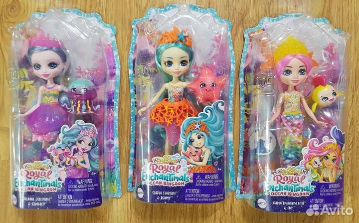 Enchantimals Карета Дракон Медведи Кролики