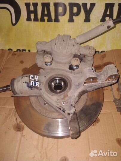 Citroen c4 поворотный кулак левый