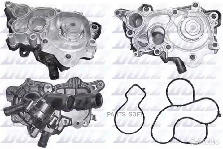 Насос водяной VAG A1/A3/leon/golf/polo 12- 1.2TSI