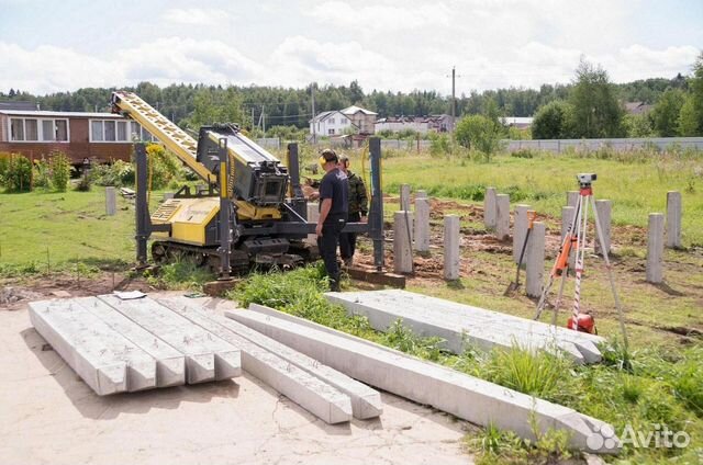 Сваи железобетонные для фундамента