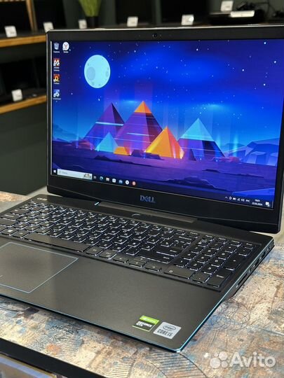 Игровой Dell i5-10300H/ GTX 1650/ 120 Hz/ SSD+HDD