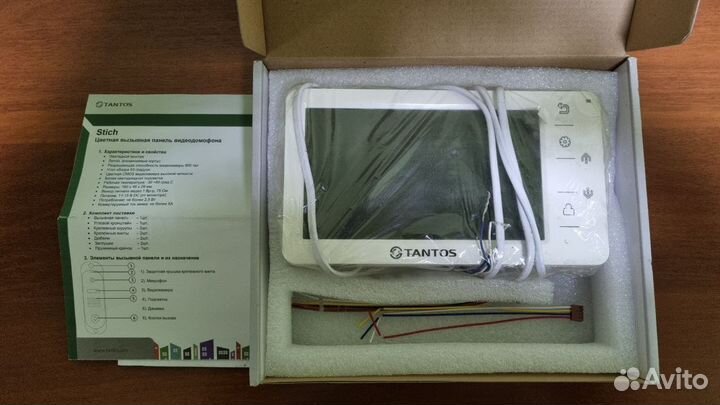 Цветная вызваная панель Видеодомофона, монитор