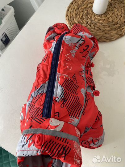 Зимний комбинезон на собаку р.14