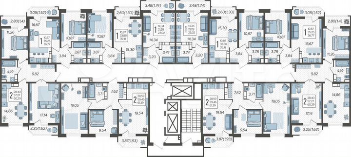 Квартира-студия, 23 м², 23/25 эт.