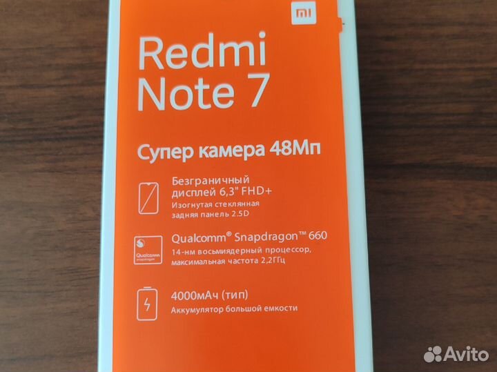 Телефон Xiaomi redmi note 7
