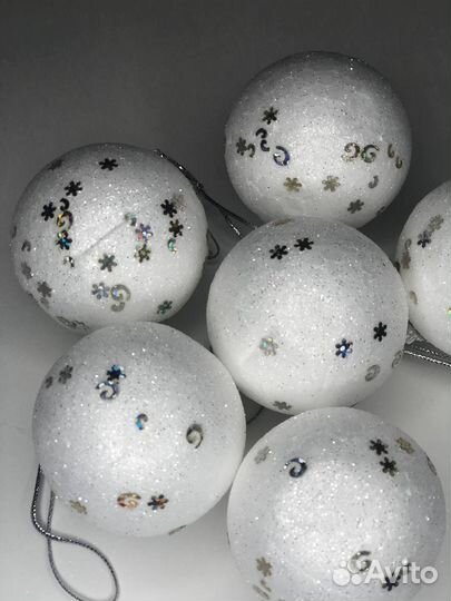 Набор ёлочных шаров 