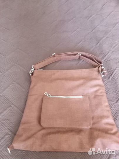 Сумка-рюкзак кожзам