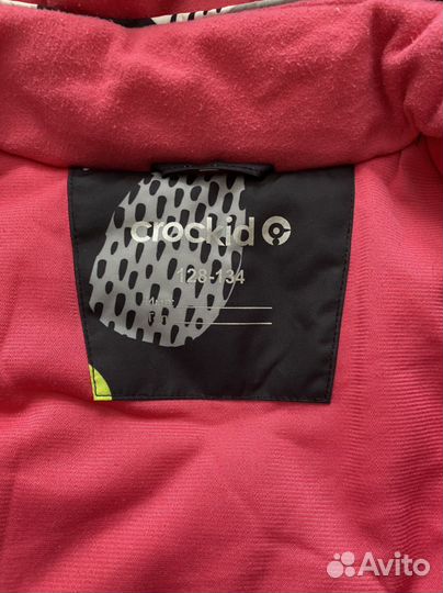 Куртка зимняя для девочки Crockid