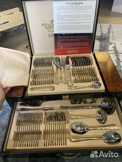 Набор столовых приборов monarch 72 предмета