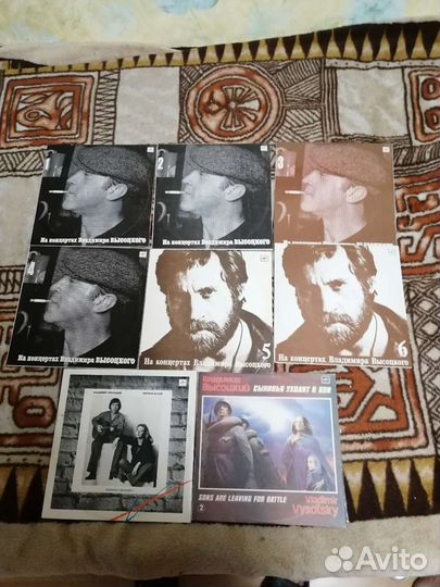 Виниловые пластинки. Владимир Высоцкий