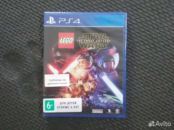 Lego Star Wars ps4 ps5 диск игра лице