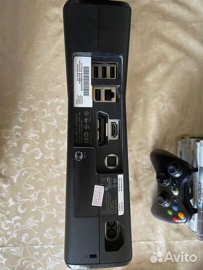 Xbox 360 Прошитый 250gb+Руль с педалями и Диски