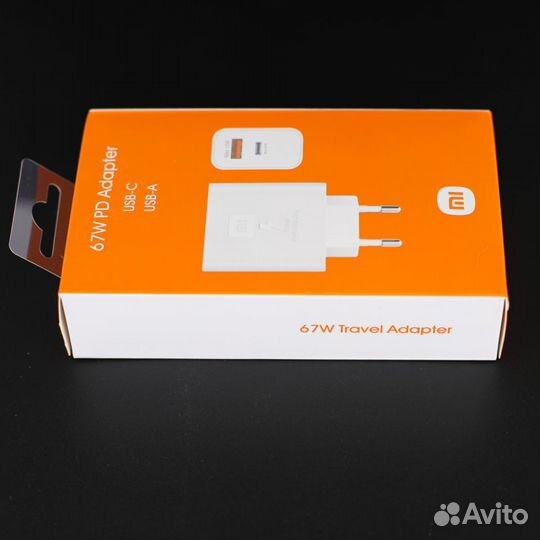 Зарядка Блок Xiaomi 67W PD Adapter Usb-CUsb-A