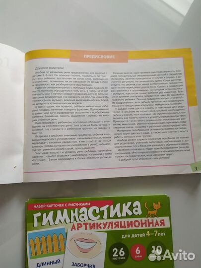 Логопедические пособия