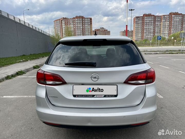 Opel Astra 1.6 AT, 2018, 96 000 км