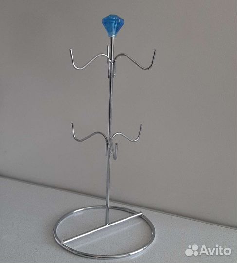 Подставка сушилка для кружек, металл, бу