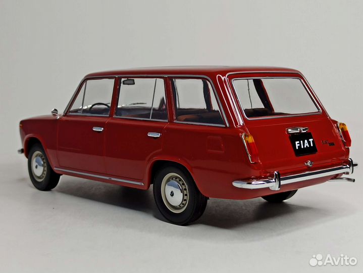 Fiat 124 (ваз 2102) Monza Red 1:18