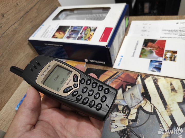 Ретро телефон из 90х Ericsson A2628s BOX