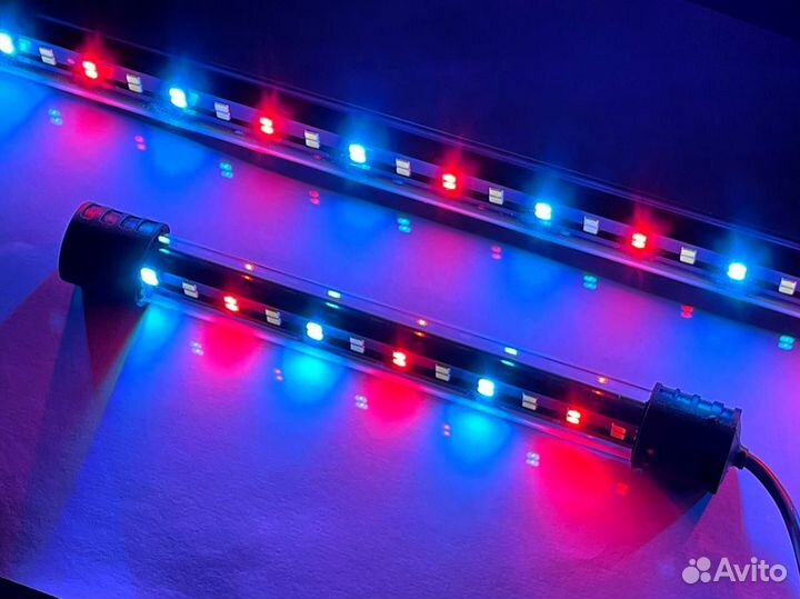 Лампа для аквариума подводная wrgb