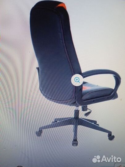 Кресло компьютерное Zombie 8 черное / красное