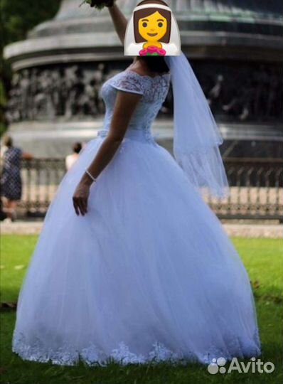 Свадебное платье 42-44