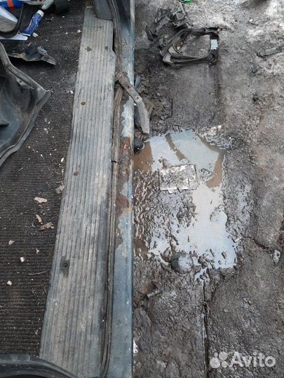 Накладка на порог салона Mercedes-Benz Vito W638