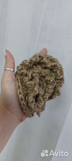 Антицеллюлитная эко-мочалка из джута