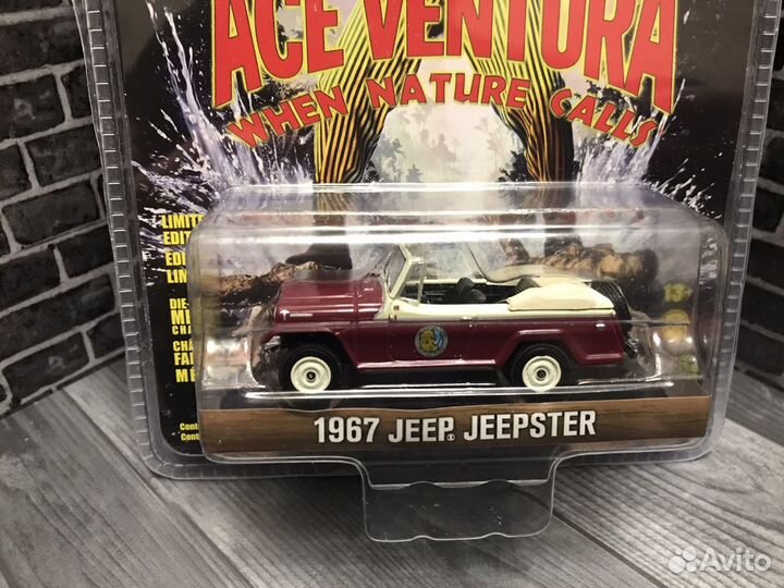 Greenlight 1/64 Jeep Jeepster 1967г. 