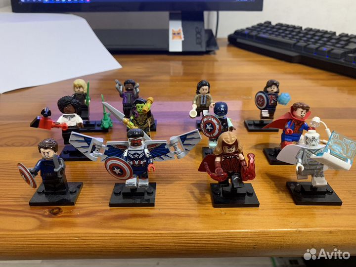 Lego minifigures marvel полная коллекция