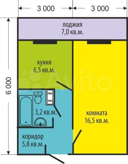 1-к. квартира, 35,6 м², 10/16 эт.