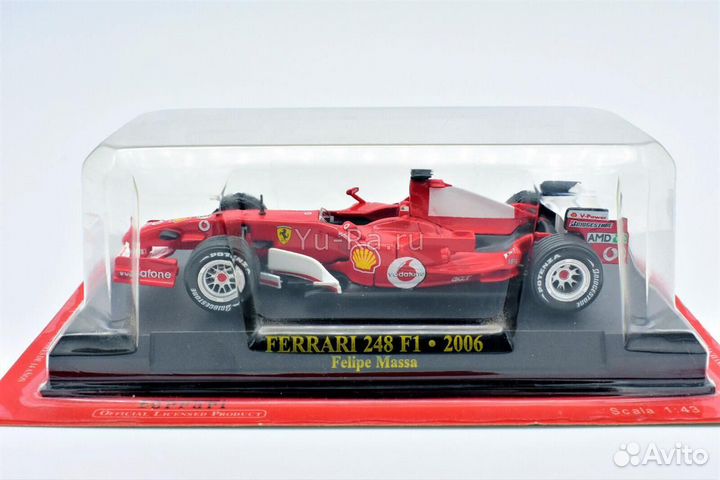 Ferrari 248 F1 6 Felipe Massa formula 1 1:43 Yu-Ra