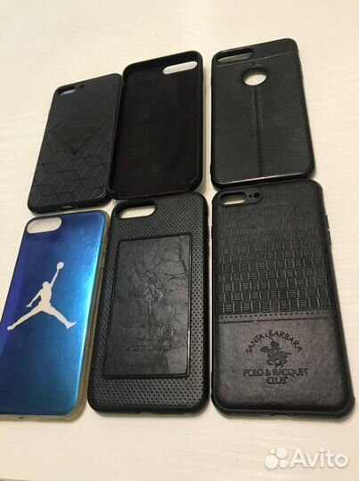 Чехол и стекло на iPhone 7 Plus