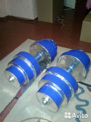 Гантели разборные 20 кг каждая