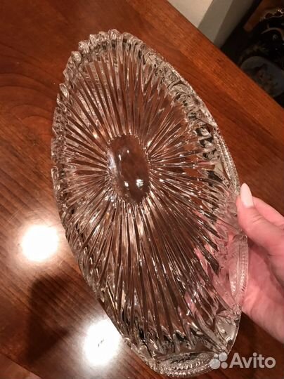 Хрустальная ваза времен СССР