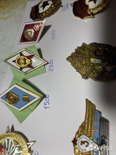 Знаки тяжелые СССР